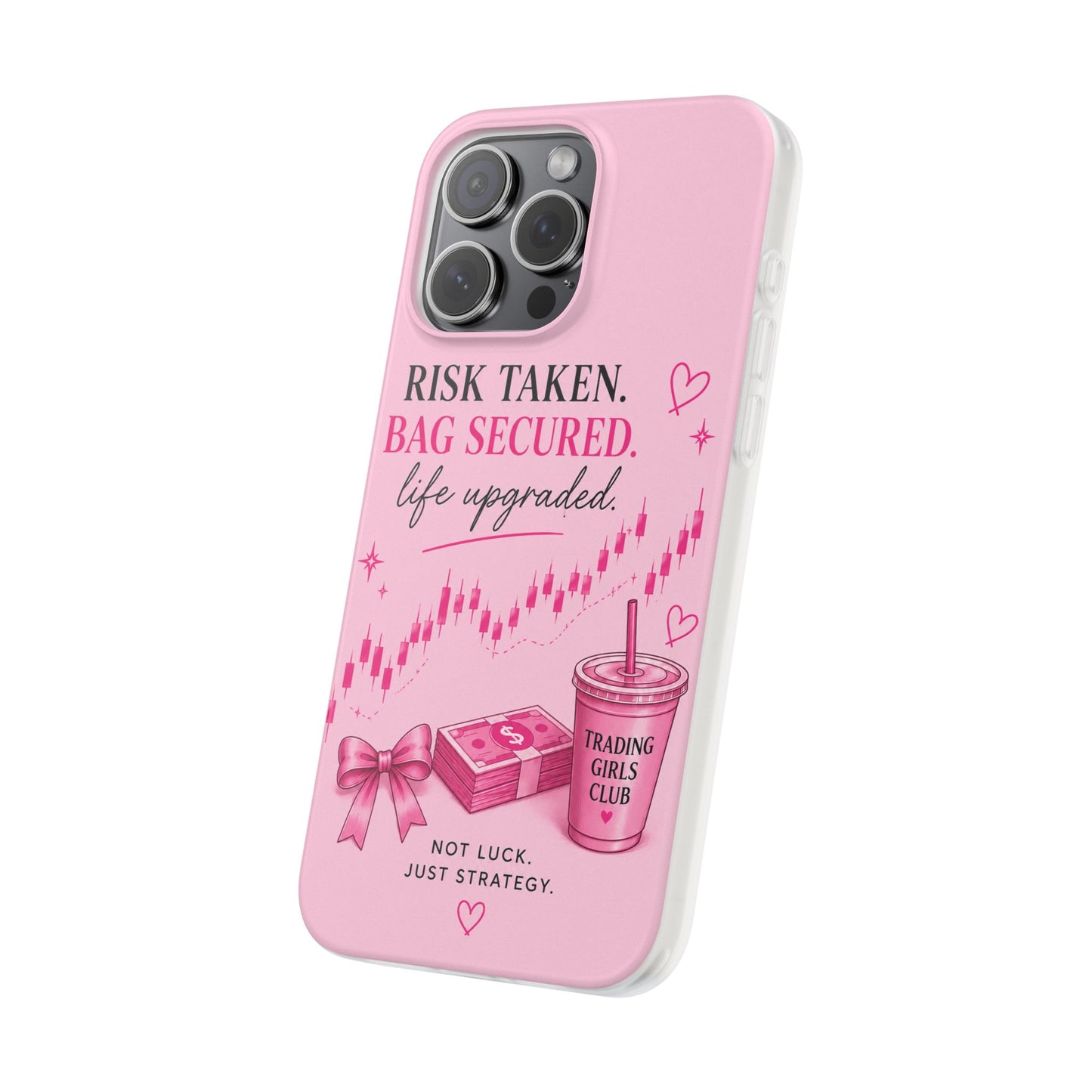Risk Taken, Bag Secured Phone Case