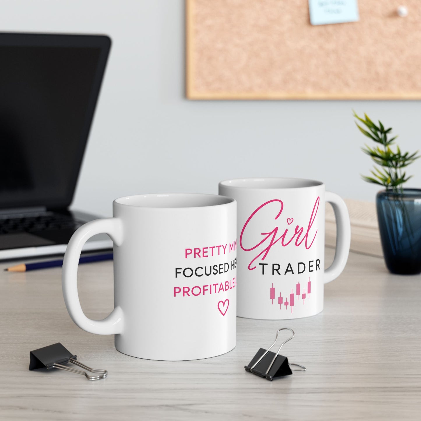 Girl Trader Mug (11oz, 15oz)