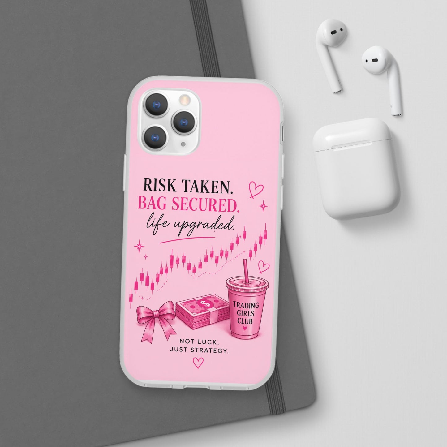 Risk Taken, Bag Secured Phone Case