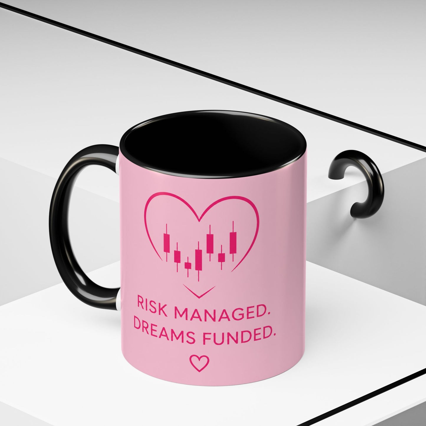 Pretty Girls Trade Too Accent Mug (11, 15oz)